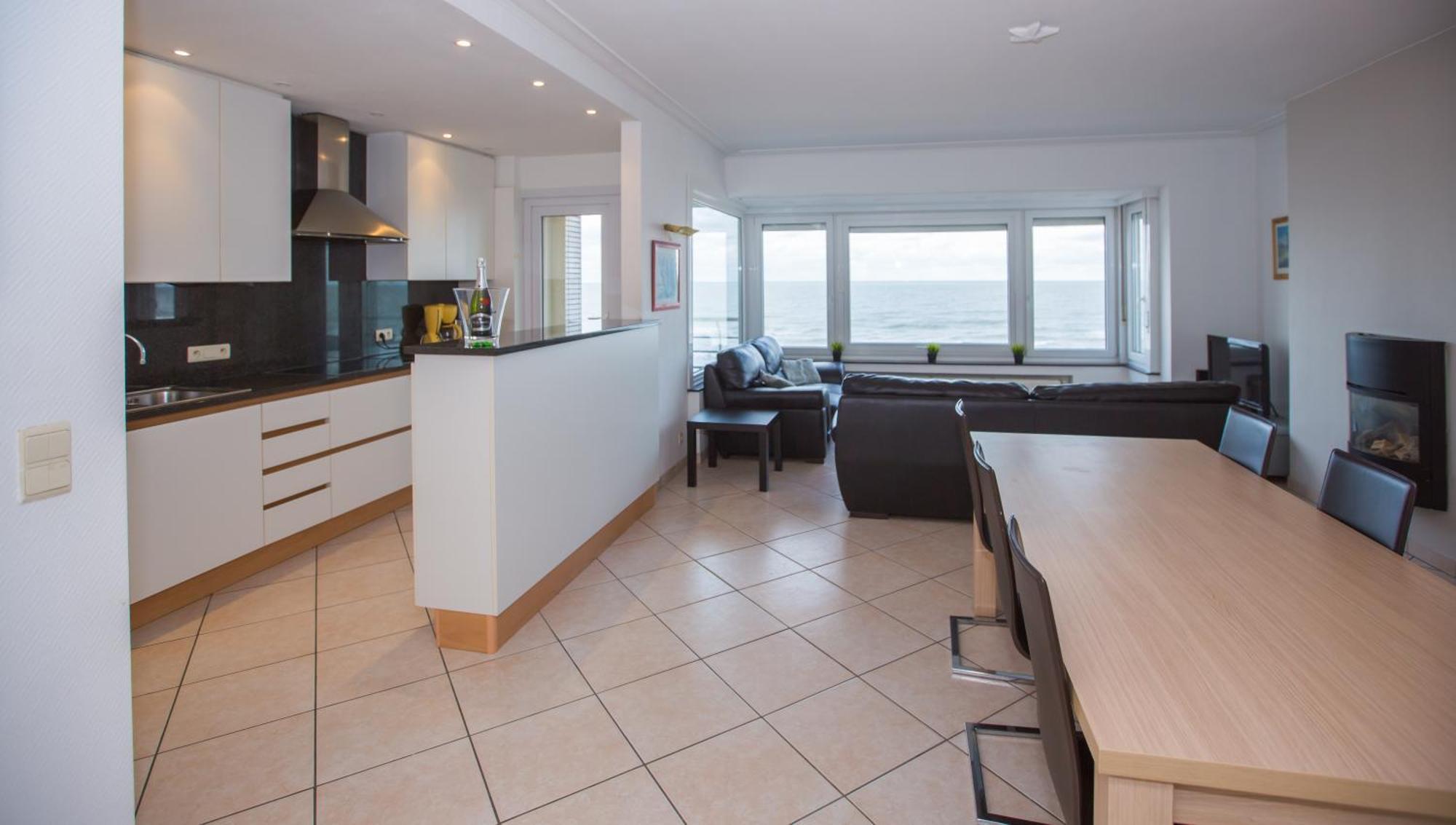 Bright Apartment With Sea View Ostend Exterior photo